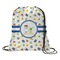 Boy's Space Themed Drawstring Backpack
