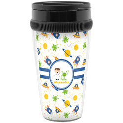 Boy's Space Themed Acrylic Travel Mug without Handle (Personalized)