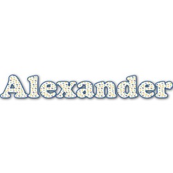 Boy's Space Themed Name/Text Decal - Small (Personalized)