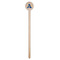 Boy's Space Themed Wooden 7.5" Stir Stick - Round - Single Stick