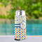 Boy's Space & Geometric Print Can Cooler - Tall 12oz - In Context