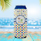 Boy's Space & Geometric Print 16oz Can Sleeve - LIFESTYLE