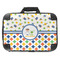 Boy's Space & Geometric Print 18" Laptop Briefcase - FRONT