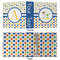 Boy's Space & Geometric Print 3 Ring Binders - Full Wrap - 2" - APPROVAL