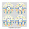 Boy's Space & Geometric Print 4" Multipurpose Round Labels - Sheet