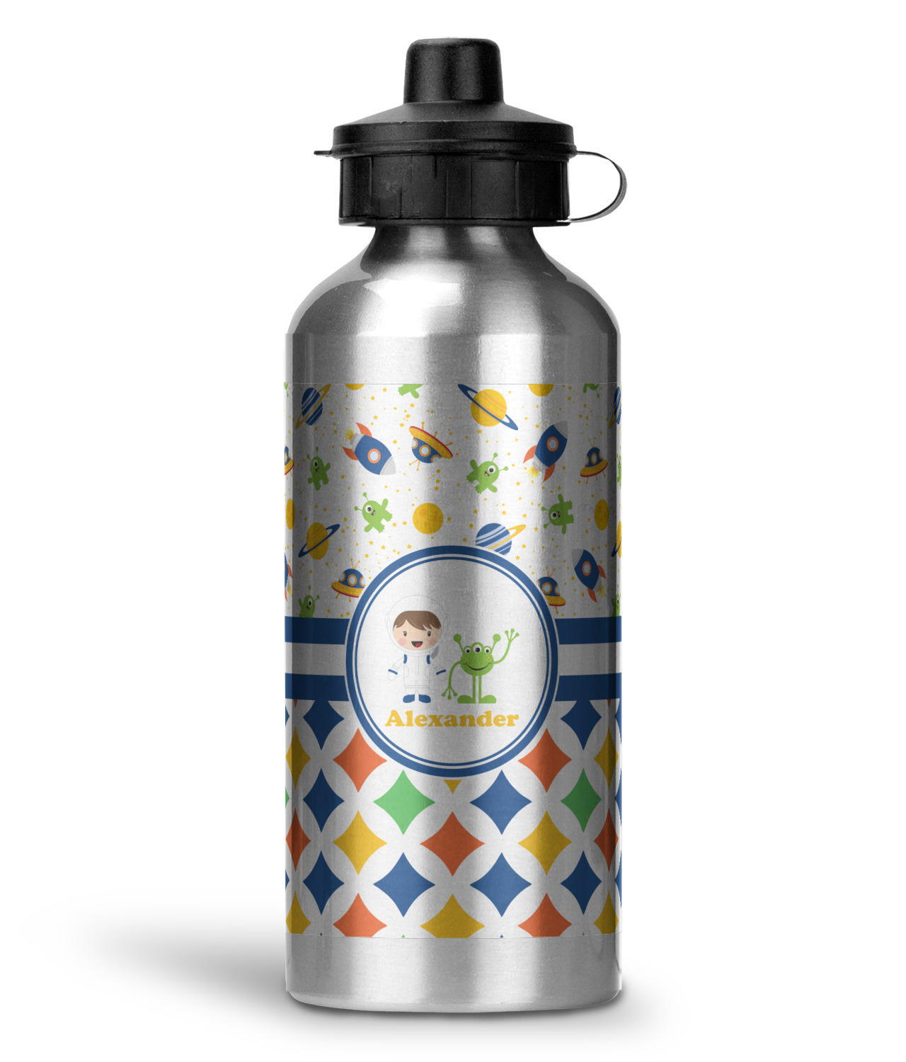 20 oz personalized aluminum water bottle