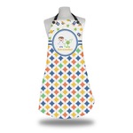 Boy's Space & Geometric Print Apron w/ Name or Text