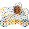 Boy's Space & Geometric Print Bone Shaped Dog Mats - MAIN