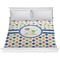 Boy's Space & Geometric Print Comforter (King)