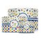 Boy's Space & Geometric Print Drum Lampshades - MAIN