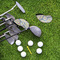 Boy's Space & Geometric Print Golf Club Covers - LIFESTYLE