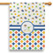 Boy's Space & Geometric Print House Flags - Single Sided - PARENT MAIN