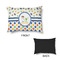 Boy's Space & Geometric Print Outdoor Dog Beds - Small - APPROVAL