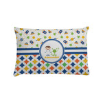 Boy's Space & Geometric Print Pillow Case - Standard (Personalized)