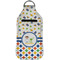 Boy's Space & Geometric Print Sanitizer Holder Keychain - Large (Front)