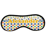 Boy's Space & Geometric Print Sleeping Eye Masks - Large (Personalized)