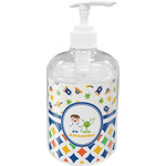 Boy's Space & Geometric Print Acrylic Soap & Lotion Bottle (Personalized)