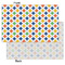 Boy's Space & Geometric Print Tissue Paper - Lightweight - Small - Front & Back