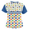 Boy's Space & Geometric Print Women's T-shirt Back