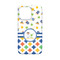 Boy's Space & Geometric Print iPhone 13 Mini Case - Back