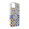 Boy's Space & Geometric Print iPhone 14 Case - Angle