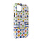 Boy's Space & Geometric Print iPhone 14 Pro Tough Case - Angle