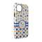 Boy's Space & Geometric Print iPhone 14 Tough Case - Angle