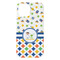 Boy's Space & Geometric Print iPhone 15 Plus Case - Back