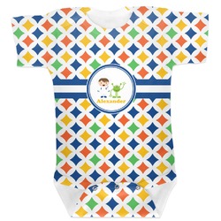 Boy's Astronaut Baby Bodysuit 3-6 (Personalized)