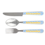 Boy's Astronaut Cutlery Set (Personalized)