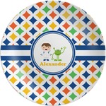 Boy's Astronaut Melamine Plate (Personalized)