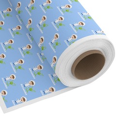 Boy's Astronaut Fabric by the Yard - Copeland Faux Linen (Personalized)