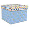 Boy's Astronaut Gift Boxes with Lid - Canvas Wrapped - XX-Large - Front/Main