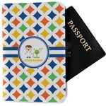 Boy's Astronaut Passport Holder - Fabric (Personalized)