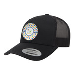 Boy's Astronaut Trucker Hat - Black (Personalized)