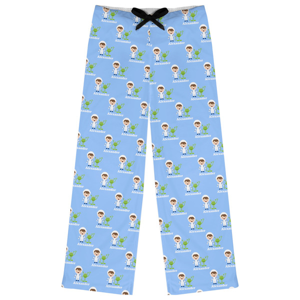 Custom Boy's Astronaut Womens Pajama Pants - XL (Personalized)