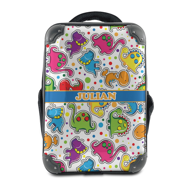 Custom Dinosaur Print 15" Hard Shell Backpack (Personalized)