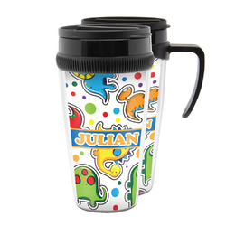 Dinosaur Print Acrylic Travel Mug (Personalized)