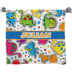 Dinosaur Print Bath Towel (Personalized)