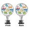 Dinosaur Print Bottle Stopper - Front and Back