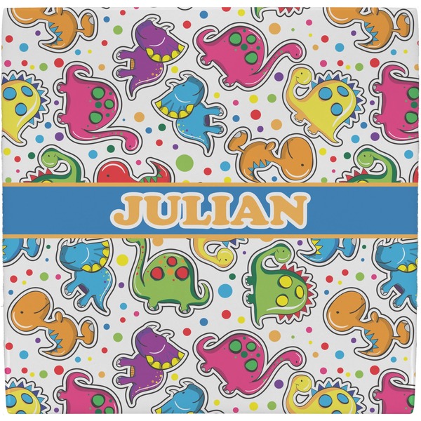 Custom Dinosaur Print Ceramic Tile Hot Pad (Personalized)