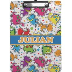 Dinosaur Print Clipboard (Letter Size) (Personalized)