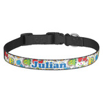 Dinosaur Print Dog Collar (Personalized)