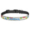 Dinosaur Print Dog Collar - Medium - Front