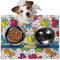 Dinosaur Print Dog Food Mat - Medium LIFESTYLE