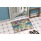 Dinosaur Print Door Mat Lifestyle