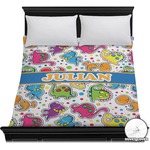 Dinosaur Print Duvet Cover - Full / Queen (Personalized)