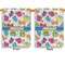 Dinosaur Print Garden Flags - Large - Double Sided - APPROVAL