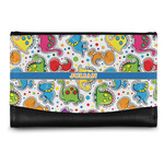 Dinosaur Print Genuine Leather Women's Wallet - Small (Personalized)