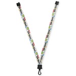 Dinosaur Print Lanyard (Personalized)